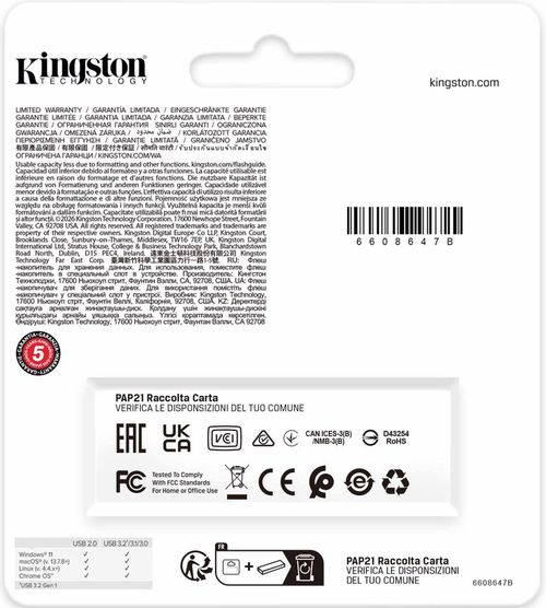 купить Флеш память USB Kingston DTXG2/256GB в Кишинёве 