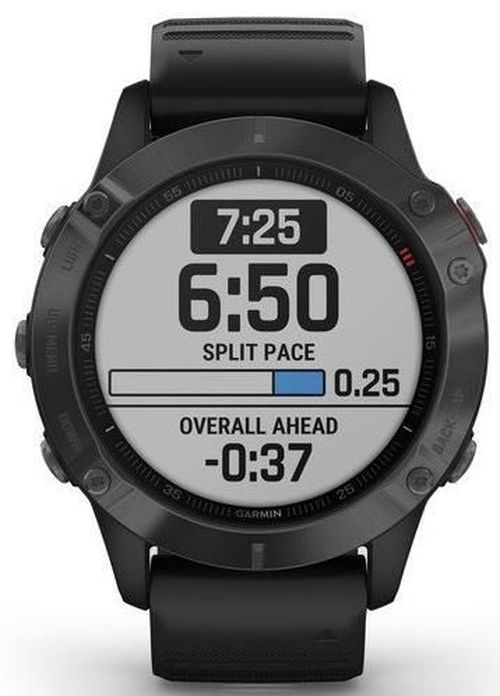 cumpără Ceas inteligent Garmin Fenix 6 Sapphire, Gray w/Black Band în Chișinău 