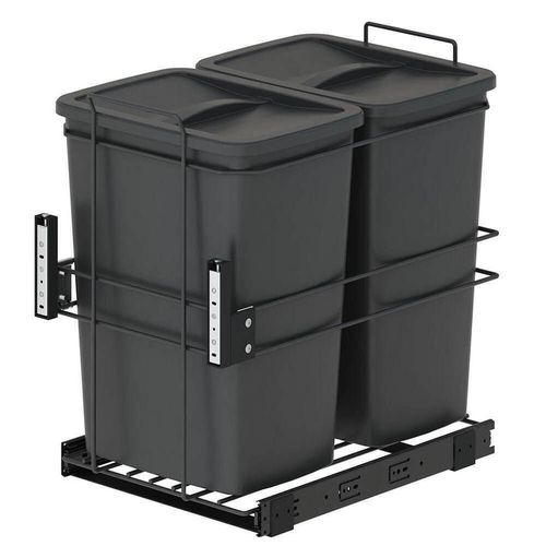 cumpără Feronerie pentru mobilă Starax SX S-2594-A Găleată 35+35L, 450mm în Chișinău 