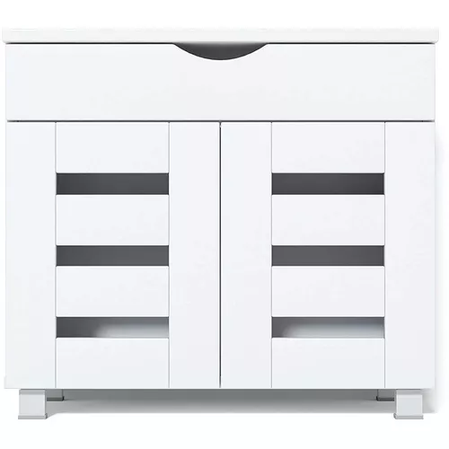 купить Полка для обуви Fabrik Home Модуль 12 (600x550x355) Белый ясень в Кишинёве 
