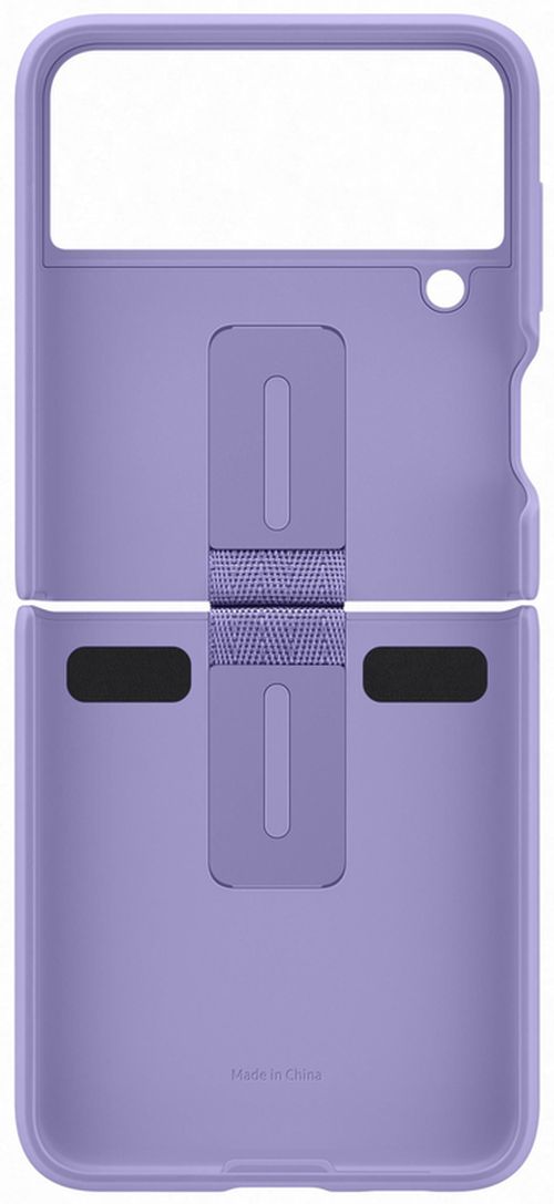 купить Чехол для смартфона Samsung EF-PF711 Silicone Cover with Ring B2 Lavender в Кишинёве 