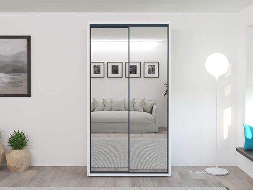 cumpără Dulap Bayro Parma 1200x2250x600 белый, купе în Chișinău 