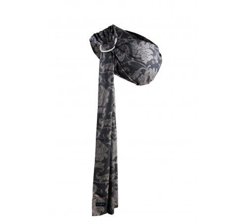Слинг Womar Zaffiro Hug Me Grey Flowers 