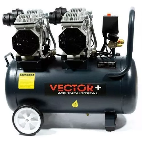 купить Компрессор Vector+ (1390Wx2) 50L (fara ulei) в Кишинёве 