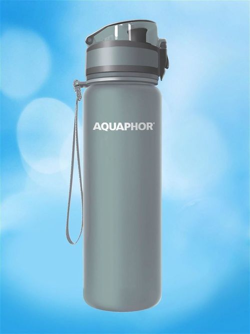 купить Бутылочка для воды Aquaphor Серая 0,5l в Кишинёве 