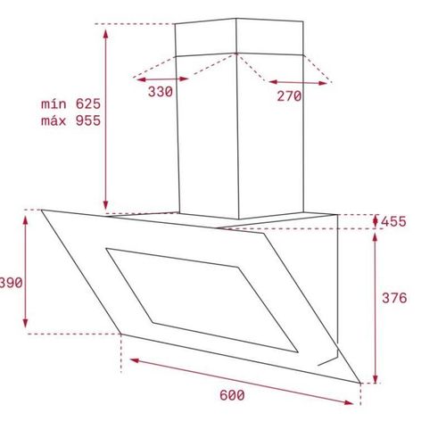 купить Вытяжка Teka DLV 68660 SM TOS в Кишинёве 