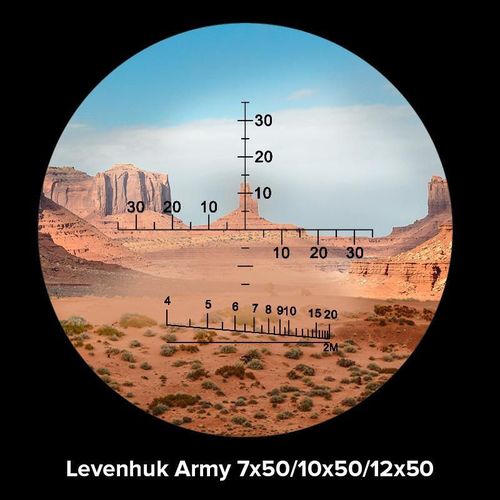 купить Бинокль Levenhuk Army 10x50 with Reticle в Кишинёве 