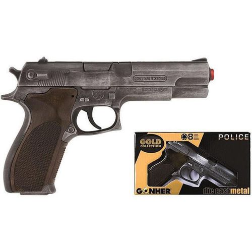 купить Игрушечное оружие Gonher 45/1 Pistol politie 45/1 (8 gloante), 43544 в Кишинёве 
