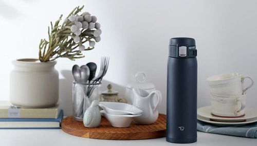 cumpără Cană termos Zojirushi SM-SF48AD 0.48L dark blue în Chișinău 