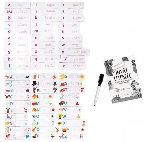 купить Головоломка Agerino 1024-50355 Agerino Invat Literele в Кишинёве 