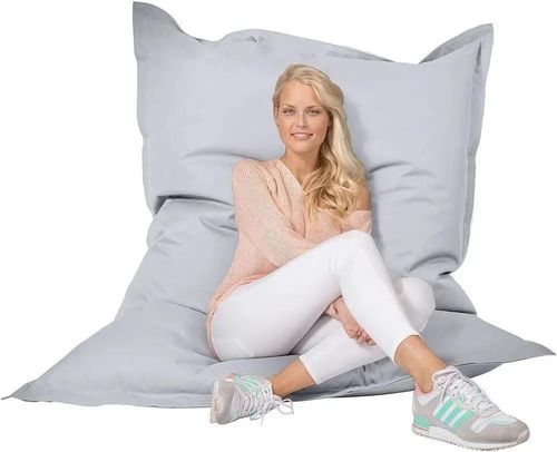 купить Кресло-мешок BeanBag BM6183, Подушка, XXL, из Оксфорда 600D, светло-серый в Кишинёве 