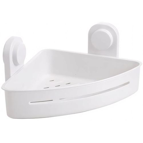 купить Аксессуар для ванной Axentia 136363 Raft de colt cu ventuze din plastic, alb в Кишинёве 