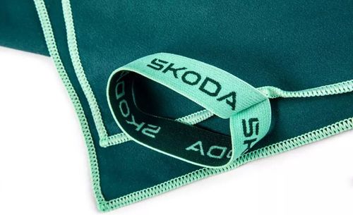 cumpără Accesoriu auto Skoda 6U0084500A Полотенце функциональное emerald green în Chișinău 