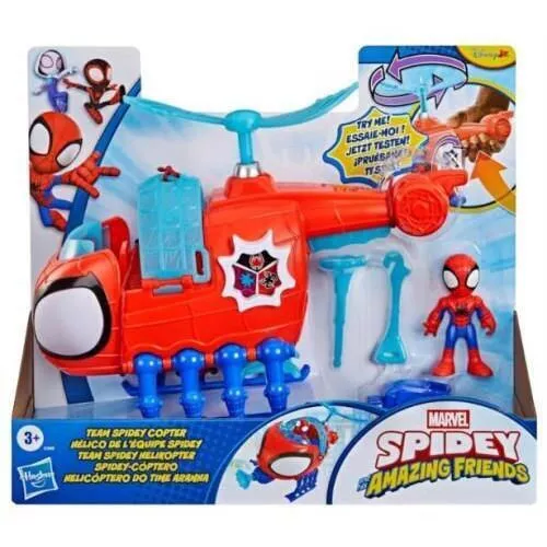 купить Игрушка Hasbro G1969 Spidey and Amazing Friends playset Team Spidey Copter в Кишинёве 