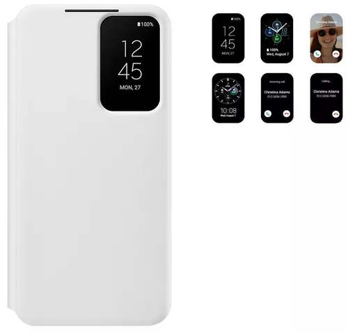 cumpără Husă pentru smartphone Samsung EF-ZS901 Smart Clear View Cover White în Chișinău 