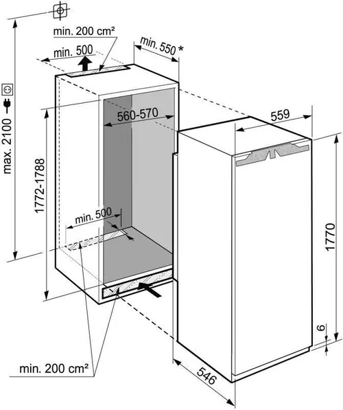 cumpără Frigider încorporabil Liebherr IRBci 5151 în Chișinău 