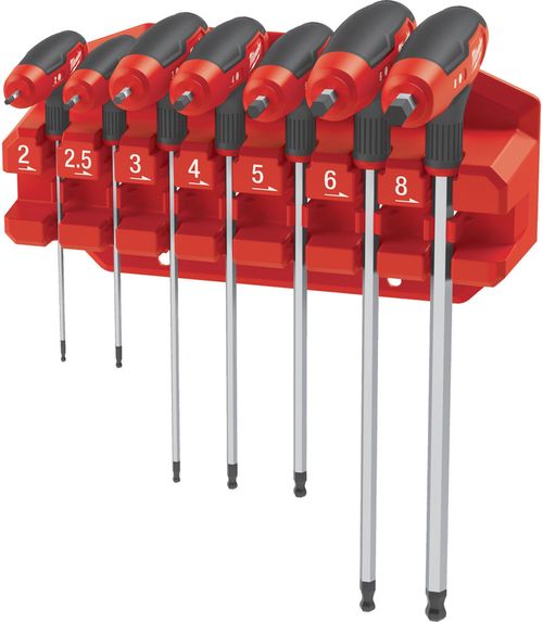 cumpără Set de unelte de mână Milwaukee 4932498677 Set chei Hex cu maner in T în Chișinău 