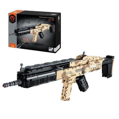 купить Конструктор iM.Master 7808 Pistol automat, Mechanical Master, 1289pcs в Кишинёве 