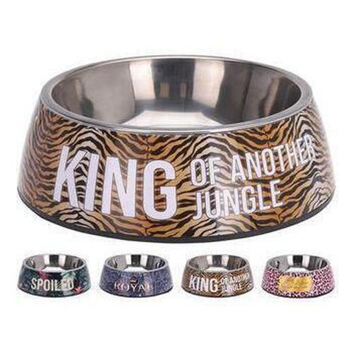 купить Миска для собак и кошек Promstore 45002 Миска для собак King 14cm, металл в Кишинёве 