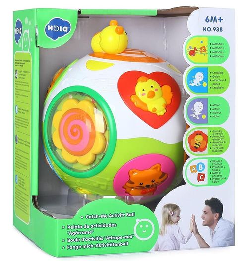 cumpără Jucărie muzicală Hola Toys 938 Мяч интерактивный музикальный în Chișinău 