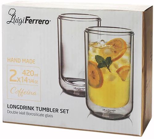 cumpără Veselă pentru băuturi Luigi Ferrero FR-8066 420ml, 2pcs în Chișinău 