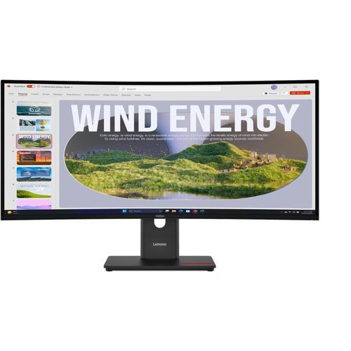 купить Монитор Lenovo T34WD-40 Curved Black (64AEGAT1EU) в Кишинёве 