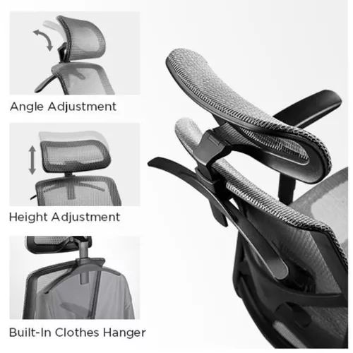 cumpără Fotoliu de birou Lumi CH05-14, Black în Chișinău 