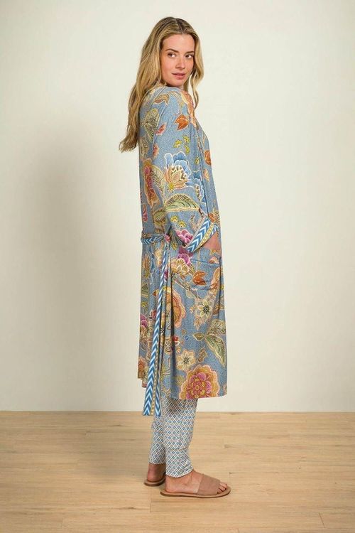 купить Домашний текстиль Pip Studio 51.510.741 Nisha Kimono Matata Blue XL Blue в Кишинёве 