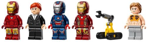 купить Конструктор Lego 76315 Super Heroes Iron Man's Laboratory: Hall Of Armor в Кишинёве 