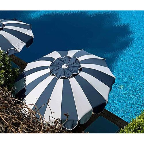 cumpără Umbrela CREMA PEGASO PE18f (Italia), diametrul 180 cm cu margine (cu volan) + cupola pentru rezistenta la vant + Husa PVC + suport (80 cm) pentru instalare în baza de greutate + base art. B23 (35 kg) (Umbrela pentru gradina exterior terasa bazin) în Chișinău 