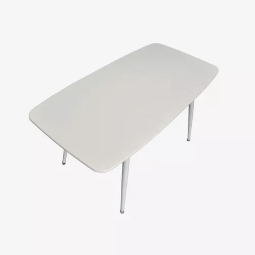 купить Комплект стол и стулья Evelin di Costacurta стол DT-532R Wh + 4 стула YTC-064Wh Bjorn-24 (Light beige) в Кишинёве 