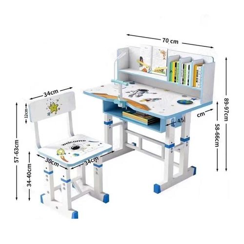 cumpără Set de mobilier pentru copii Richi (48349) Masa pentru studiu roz JCHT15 în Chișinău 