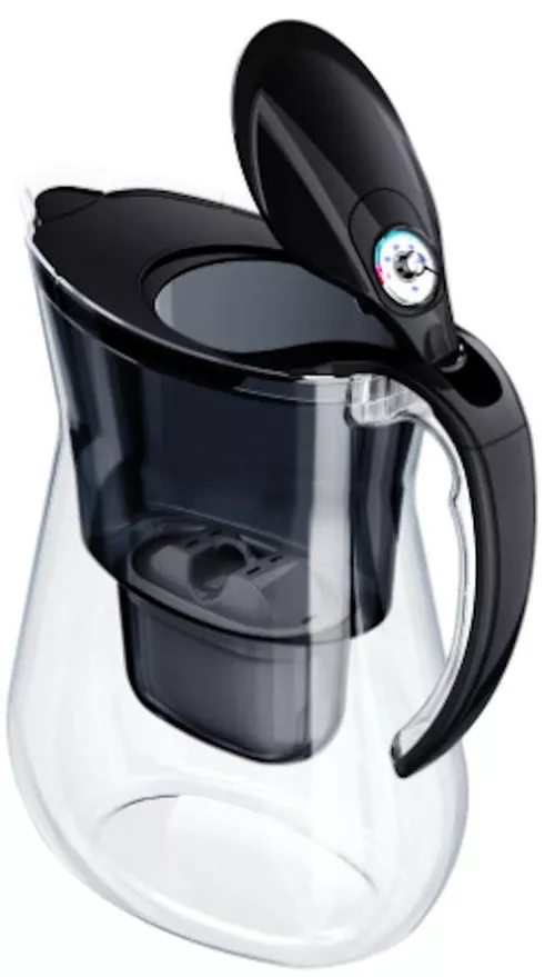 cumpără Cană filtrantă pentru apă Aquaphor 521253 Lago MFP (negru) în Chișinău 