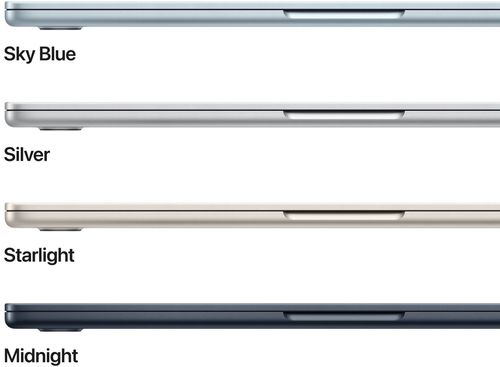 купить Ноутбук Apple MacBook Air 15" M5 10c/10g 16/512 GB Starlight MDVD4 в Кишинёве 