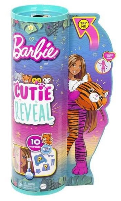 cumpără Păpușă Barbie HKP99 Cutie Prietenii junglei Tigrul în Chișinău 