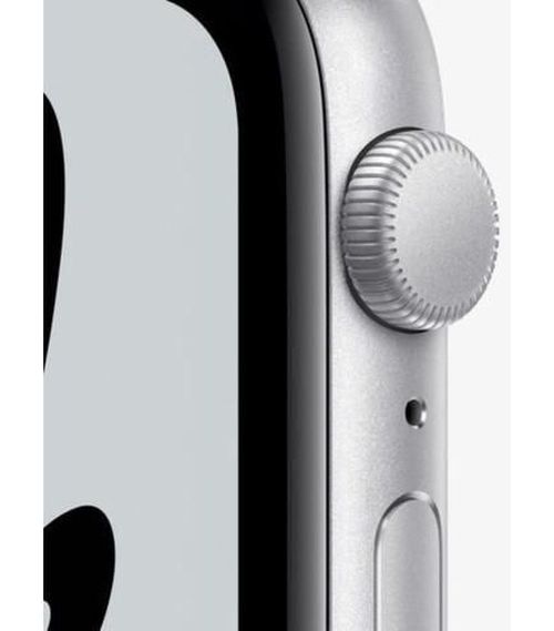 cumpără Ceas inteligent Apple Watch Nike SE GPS, 44mm Silver Aluminium Case MKQ73 în Chișinău 