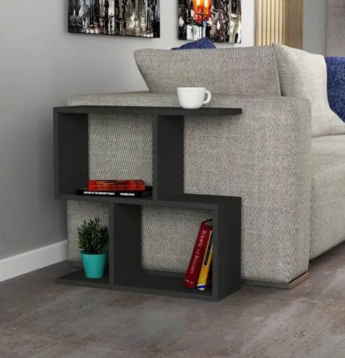 cumpără Măsuţă cafea Trendy Mania, Antracit 60x60x20cm în Chișinău 