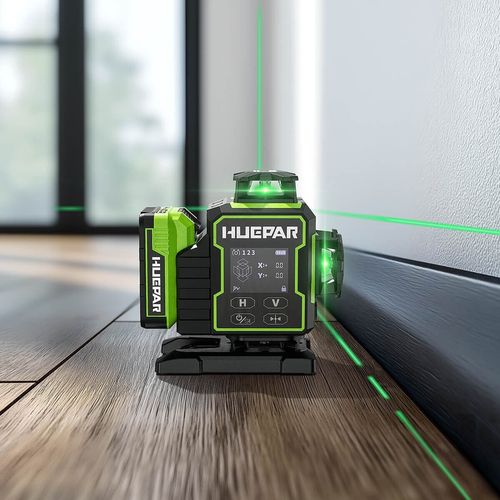 купить Нивелир лазерный Huepar W04CG 4D в Кишинёве 