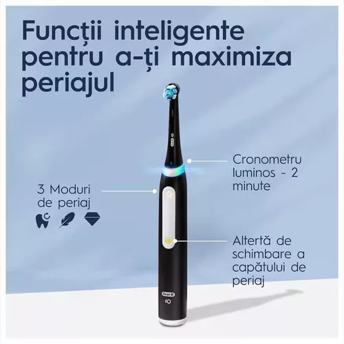 cumpără Periuță de dinți electrică Oral-B 1505 iO SERIES 3 BLACK în Chișinău 
