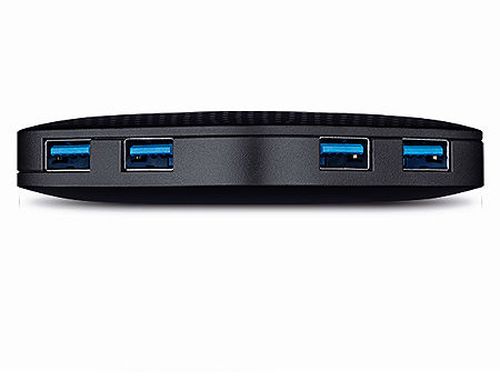 купить TP-Link UH400 USB Hub, mini-size, 4 ports, USB 3.0, Built-in USB connector cable в Кишинёве 