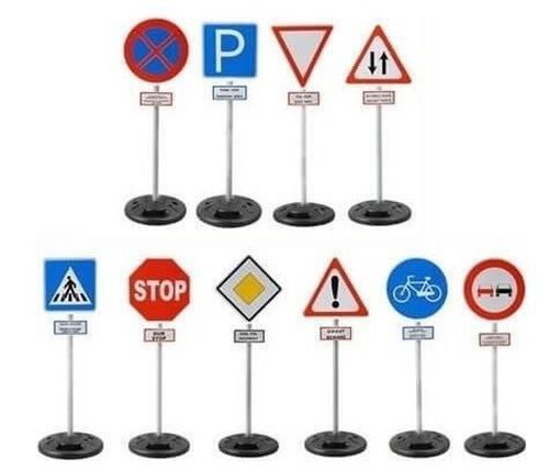 купить Игровой комплекс для детей Pilsan 03415 Set de joc Indicatoare rutiere pe stand в Кишинёве 