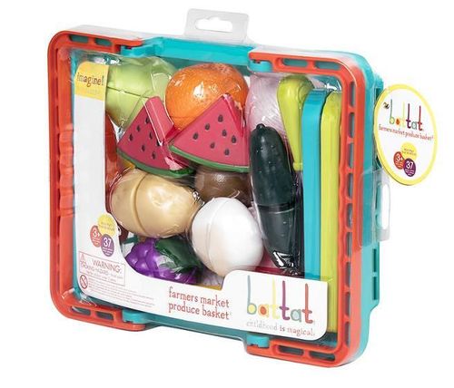 купить Игрушечная кухня и посуда Battat BT2534Z/BT4743Z Coșul pentru Produse, cod 57815 в Кишинёве 