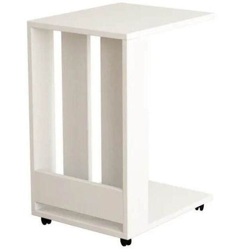 cumpără Măsuţă cafea Trendy Edi, Alb 37x60x45cm în Chișinău 