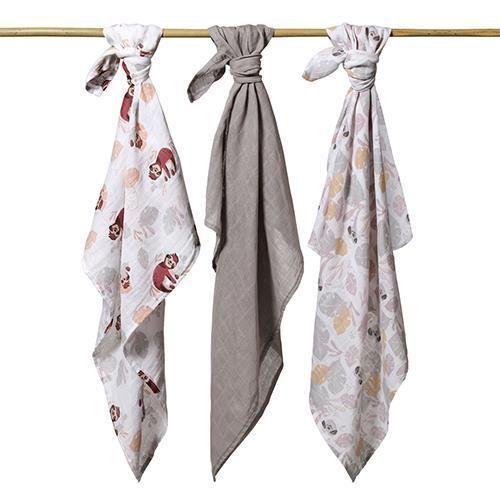 cumpără Accesoriu pentru înfășat BabyOno 348/10 Scutece MUSLINA super moale 3 buc. în Chișinău 