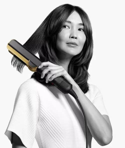 cumpără Placă de indreptat părul Dyson HT01 Airstrait Onyx Black/Gold în Chișinău 