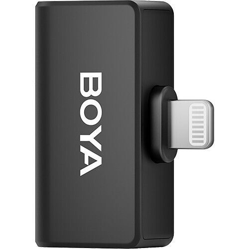 cumpără Microfon Boya Omic-D-B Lightning Jack, Black în Chișinău 
