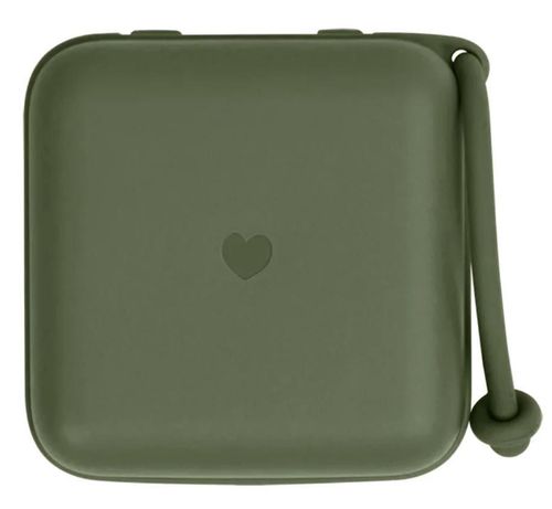 купить Пустышка BIBS 4200218 Cutie multifunctionala Hunter Green pentru depozitare suzete в Кишинёве 