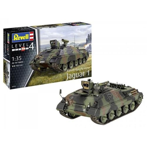 купить Конструктор Revell 63353 Macheta de asamblat Raketenjagdpanzer Jaguar-1, 60900 в Кишинёве 