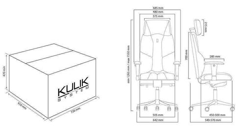 купить Офисное кресло Kulik System Business Black Perf в Кишинёве 