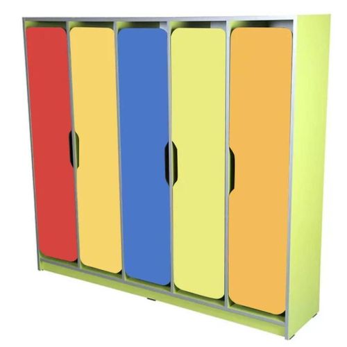 cumpără Dulap pentru instituții Tisam Шкаф детский 5-местный 1546х350х1400мм Савана (35591+Ф) în Chișinău 